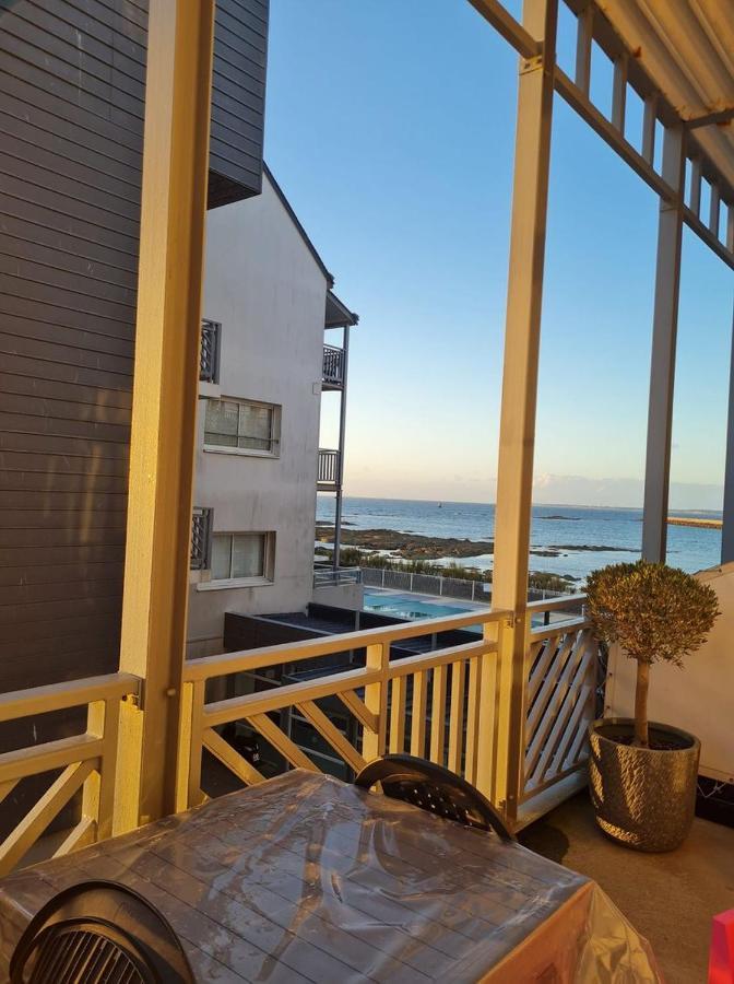 Appartement Vue Laterale Mer 르크로아시 외부 사진